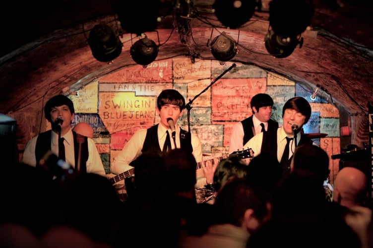 The Mersey Beatles at The Cavern Club. Photo: RML