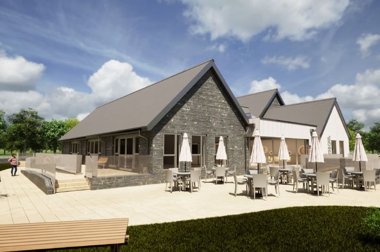 The Proposed external building design by TACP Architects. Image: Gwynedd Council