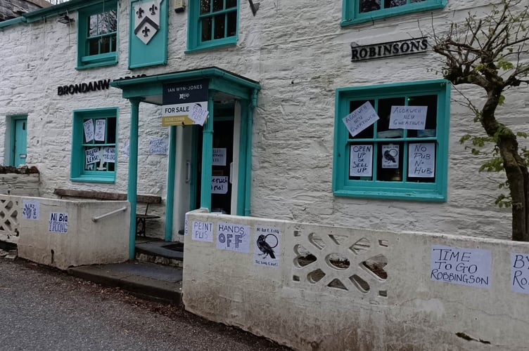 The Ring, or Brondanw Arms, closed in September 2024