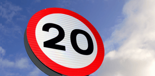 20mph roads in Powys 'still under review'